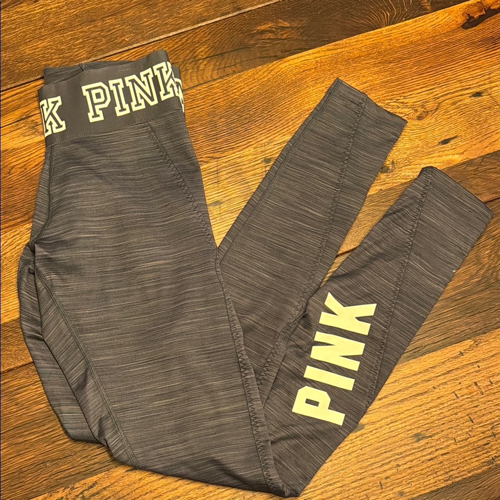 SOLD 
PINK Victoria's Secret Gray Leggings